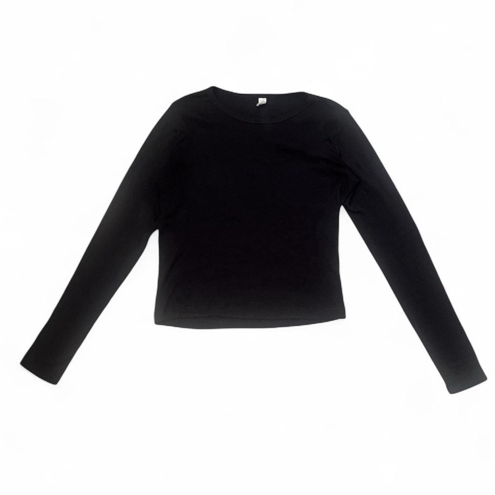 Los Angeles Apparel Baby Rib Long Sleeve Tee 🖤